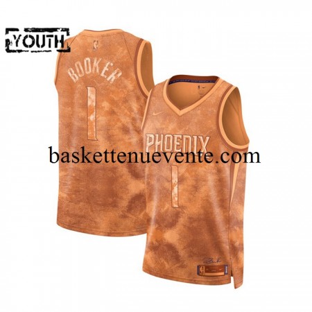 Maillot Basket Phoenix Suns Devin Booker 1 Nike 2023 MVP Select Series Swingman - Enfant